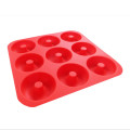 Silicone Donut Baking Pan 6 Cavity Donut Baking Mold Heat-resistant Baking Pan for Cake Biscuit Bagels and Muffins